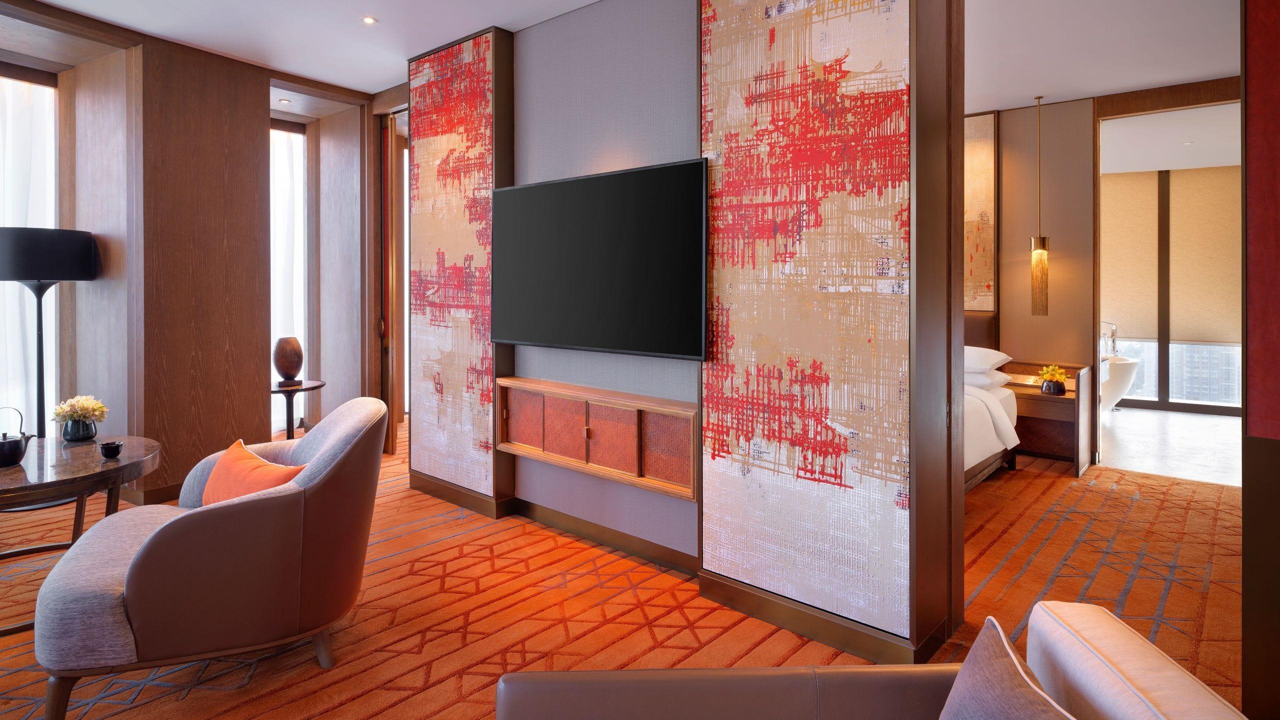 Hotel Grand Hyatt Xi'An Xi'an  Zewnętrze zdjęcie